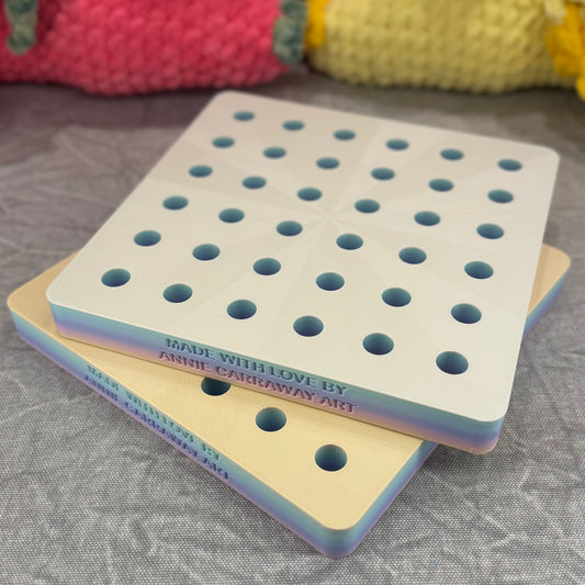Safety Eye Organizer Board | Pastel Clouds