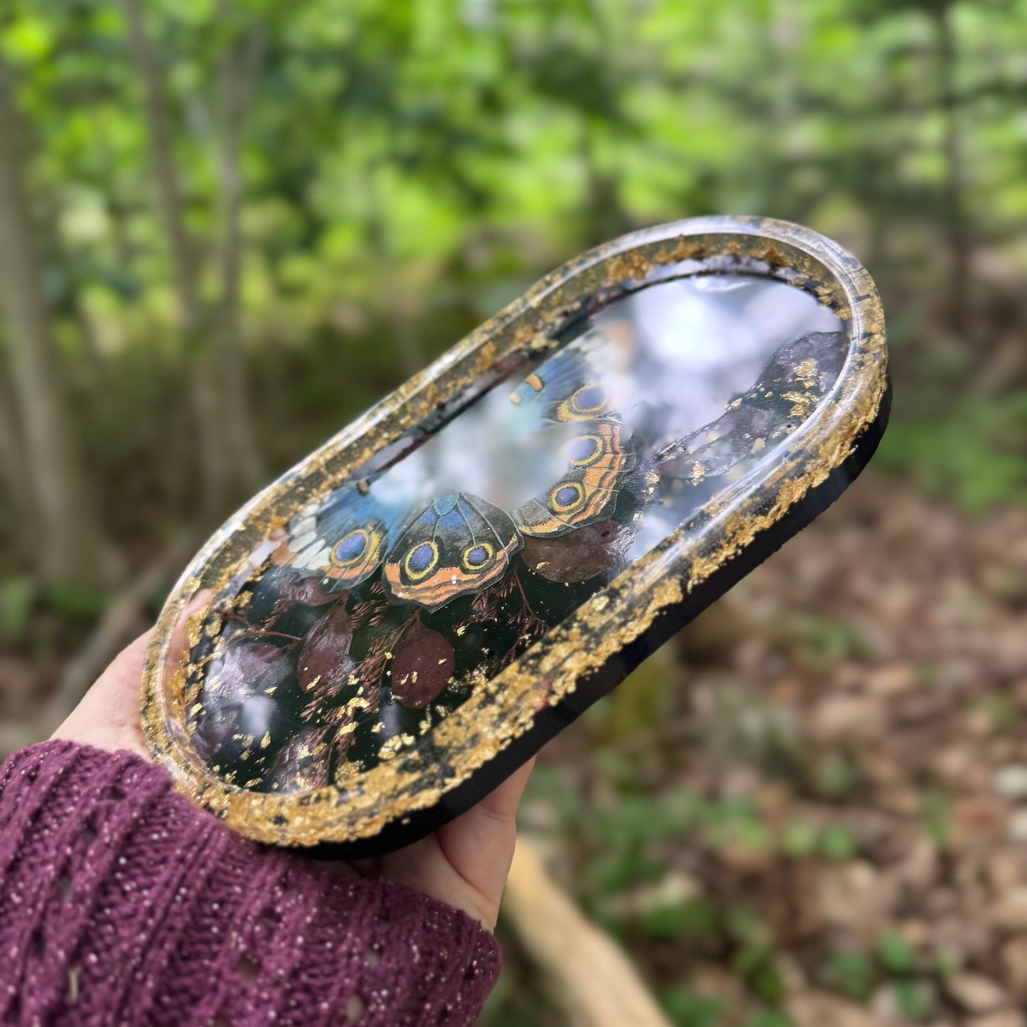 Buckeye Butterfly Trinket Tray