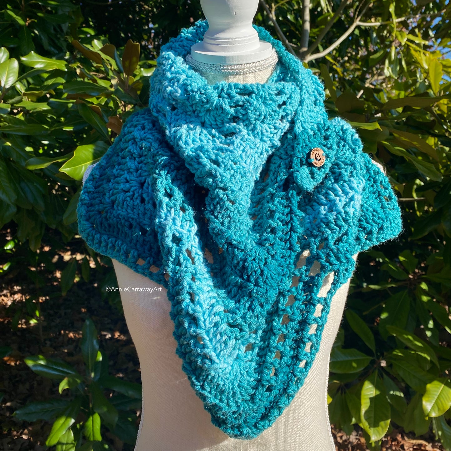 Ocean Shawl | Acrylic