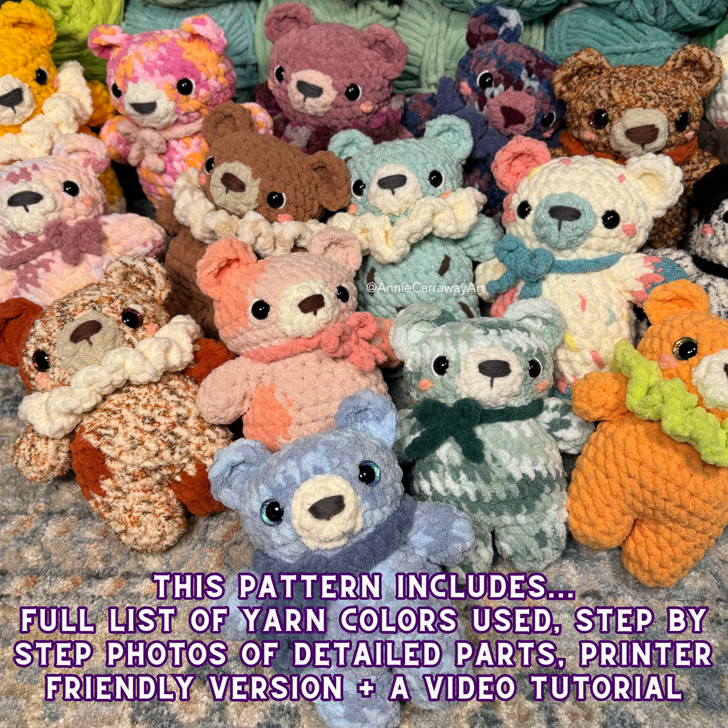 Little Bears Crochet Pattern