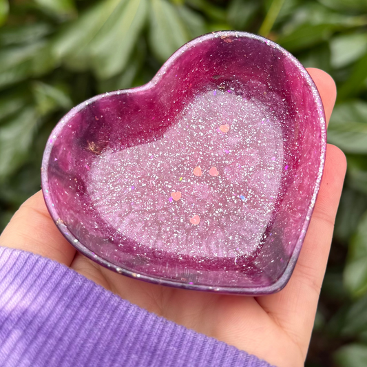 Rose Heart Trinket Dish