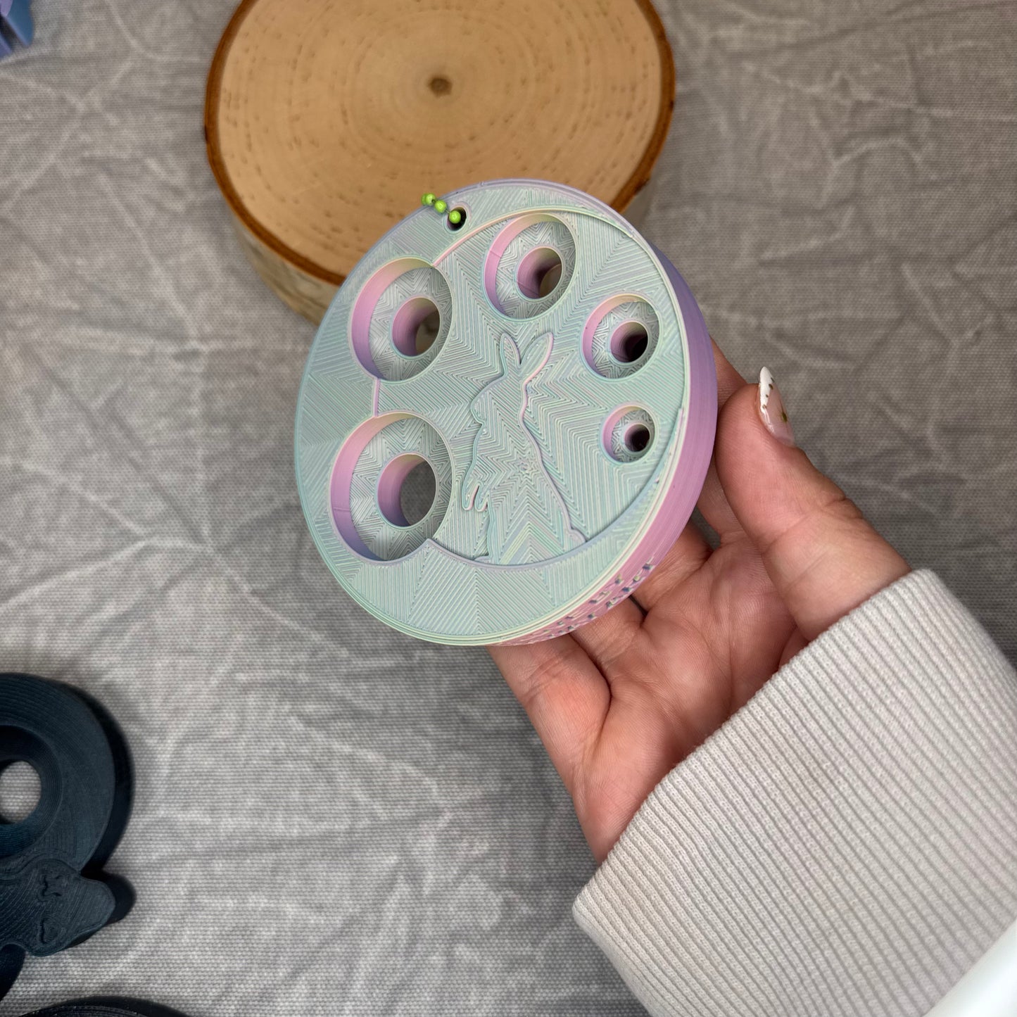 Safety Eye Tool | Bunny Moon Octagram | Fae