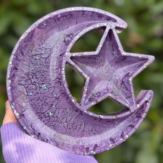 Amethyst Moon Tray