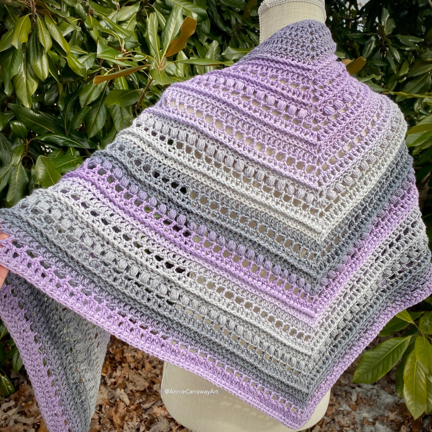 Periwinkle Shawl | Cotton