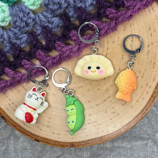 Sushi Date Stitch Markers | 4 pack