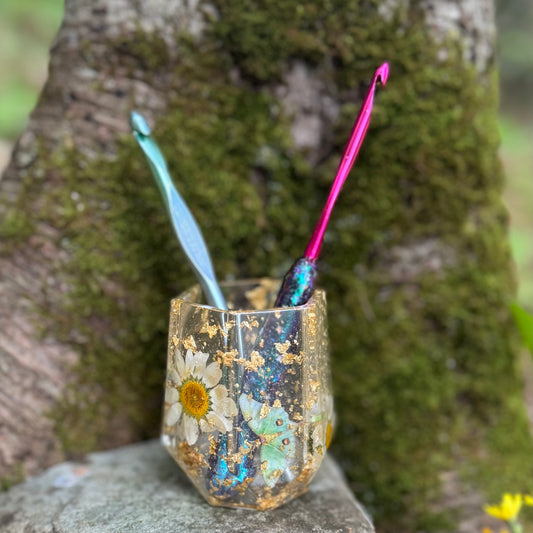 Butterfly Crochet Hook Holder | Number 3