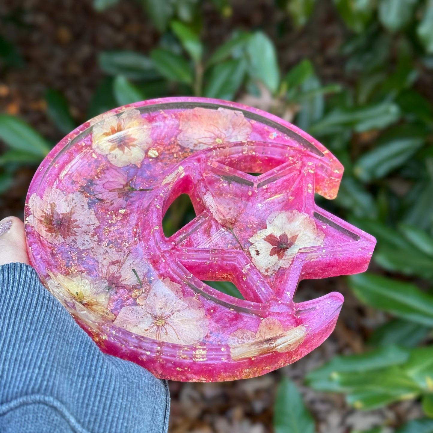 Cherry Blossom Moon Tray