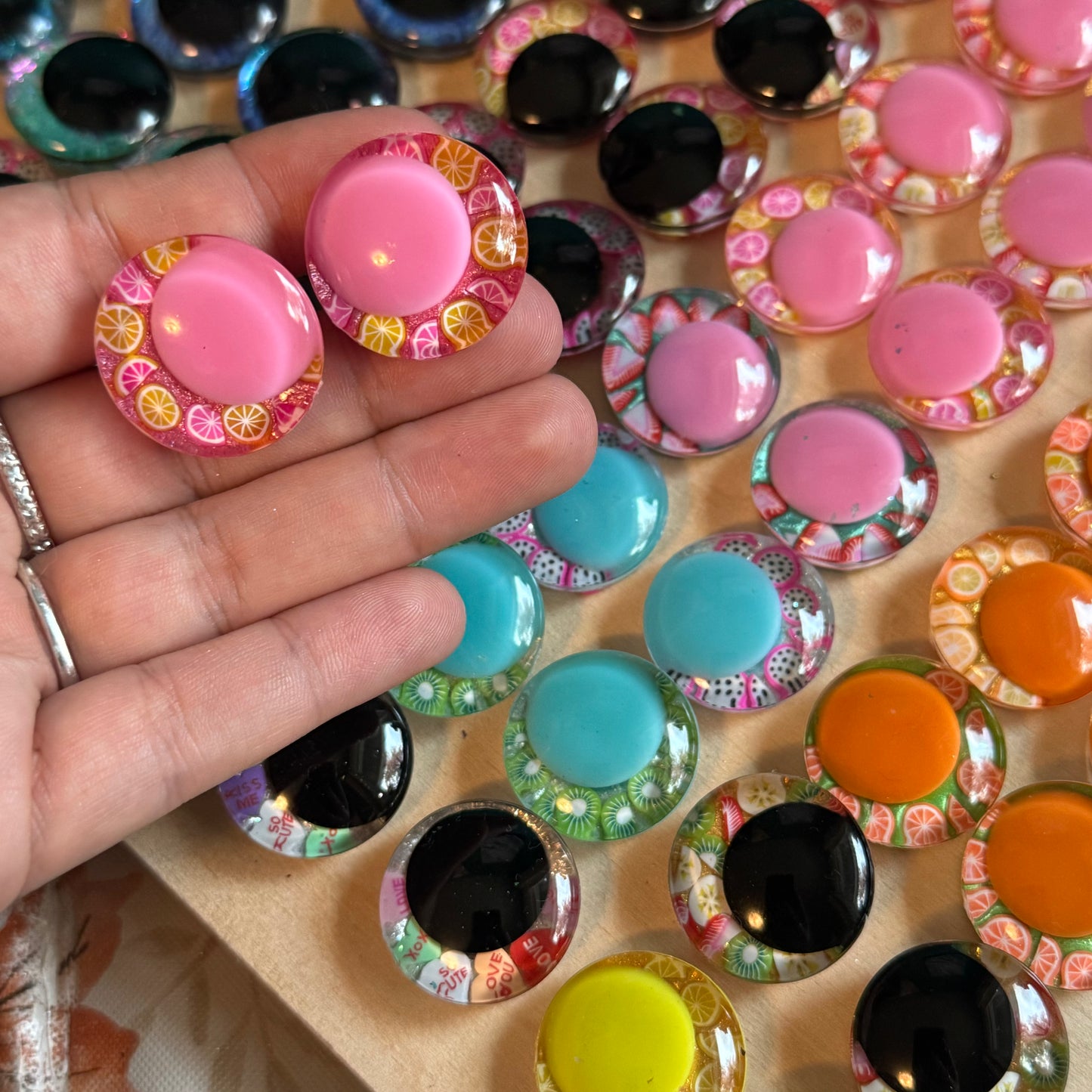 Hand Painted Eyes | Made with Love by Me