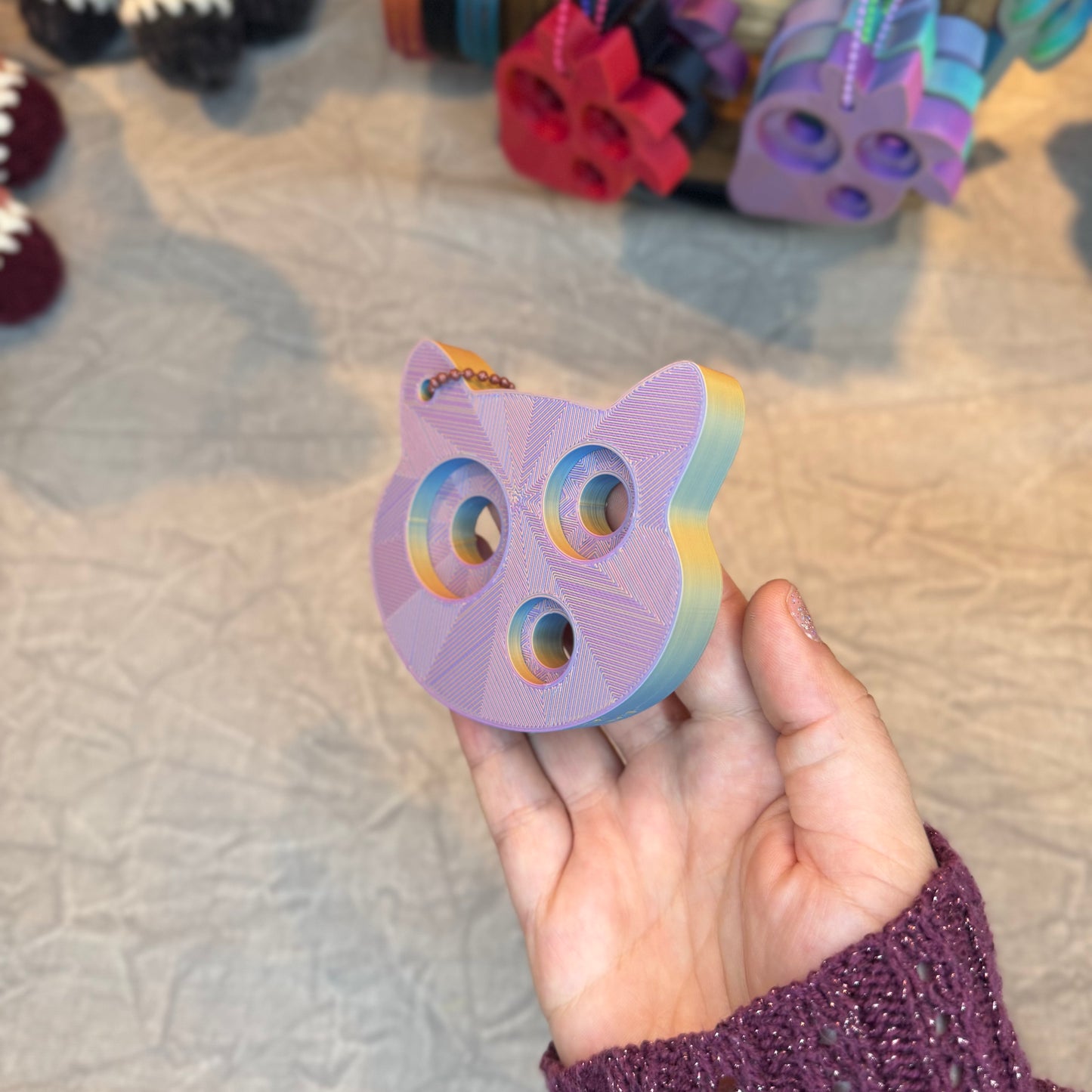 Safety Eye Tool | Kitty Cat | Sunrise
