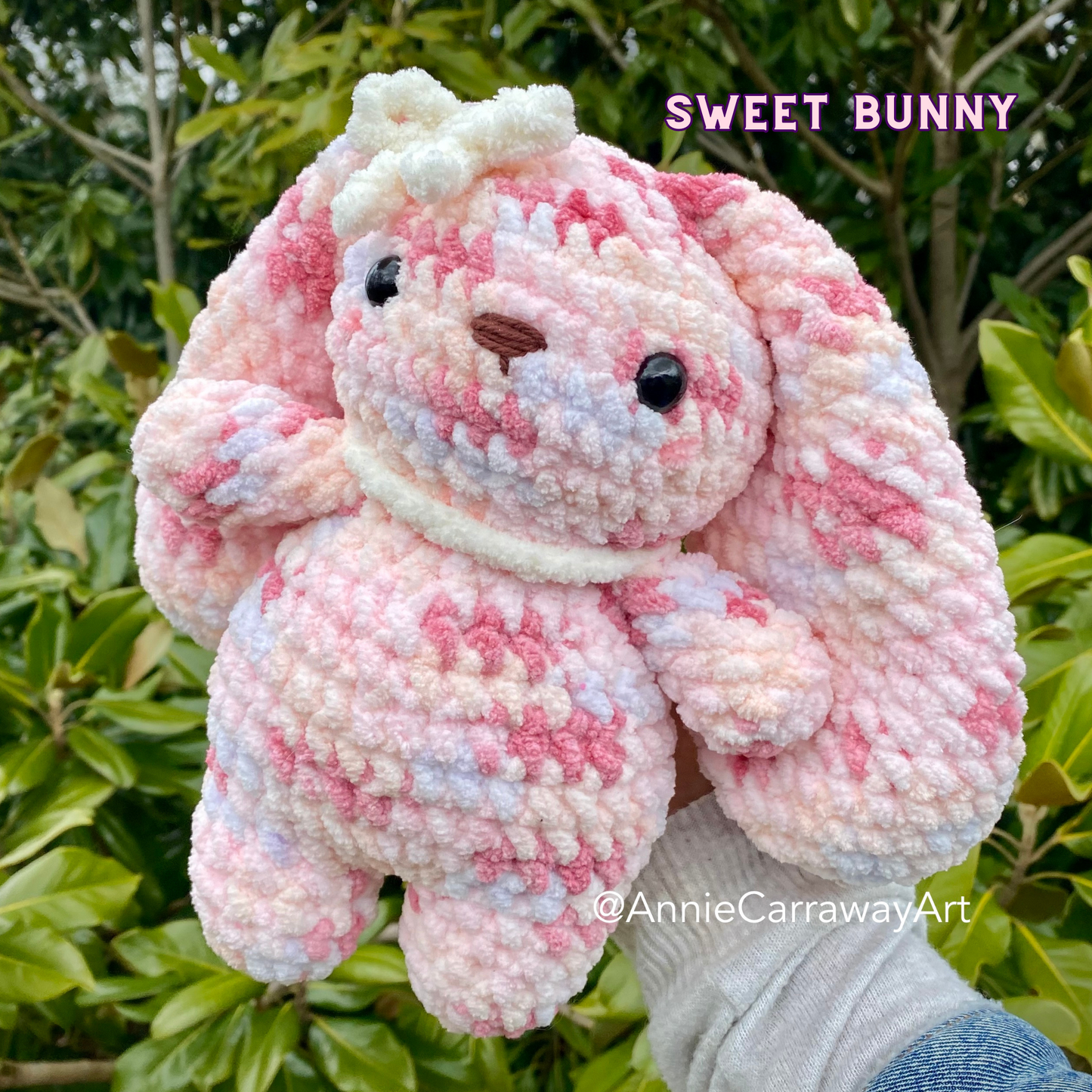 Sweet Bunny Plushies Crochet Pattern