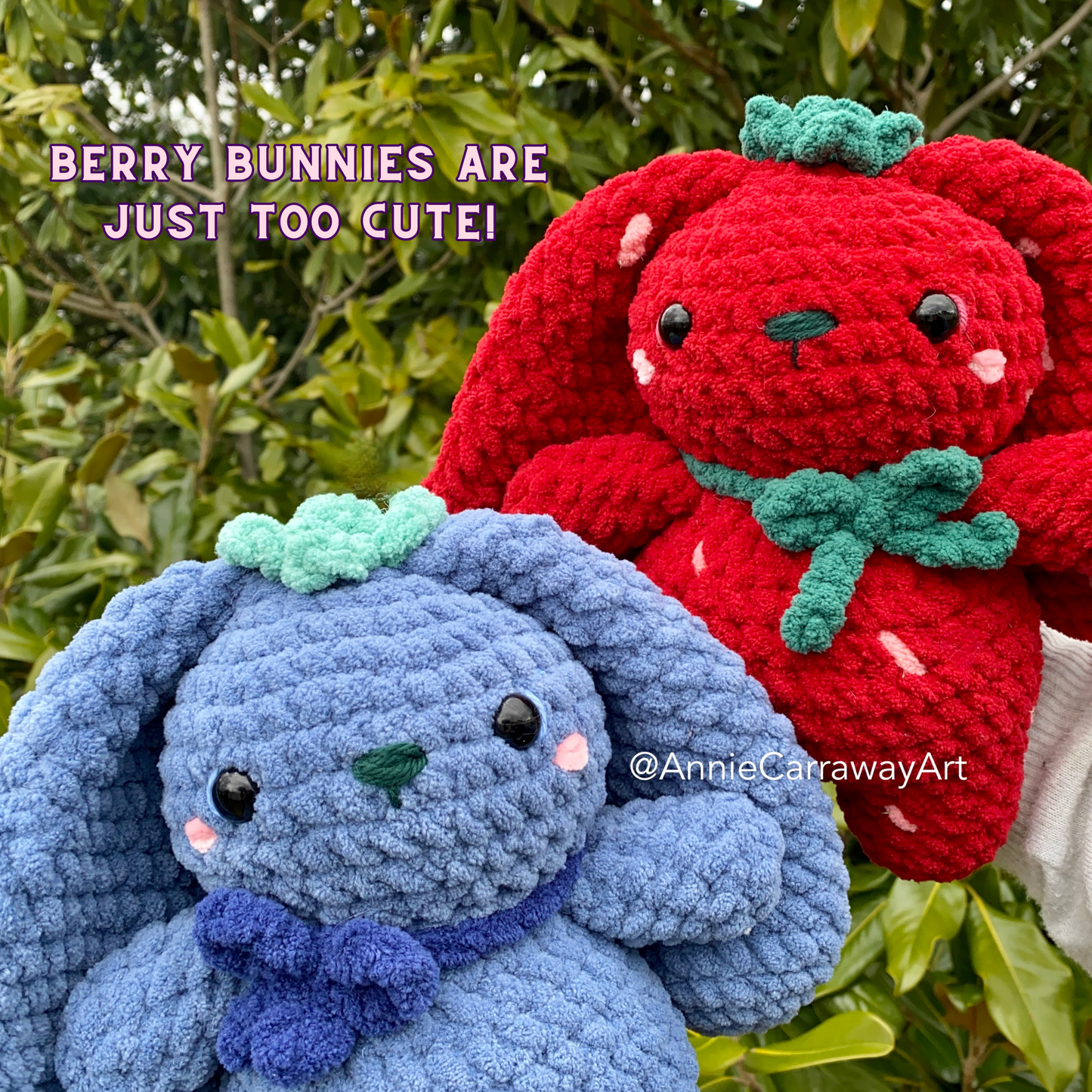 Sweet Bunny Plushies Crochet Pattern