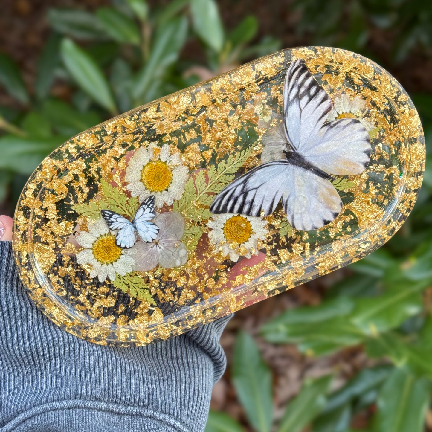 Sunshine Butterfly Trinket Tray