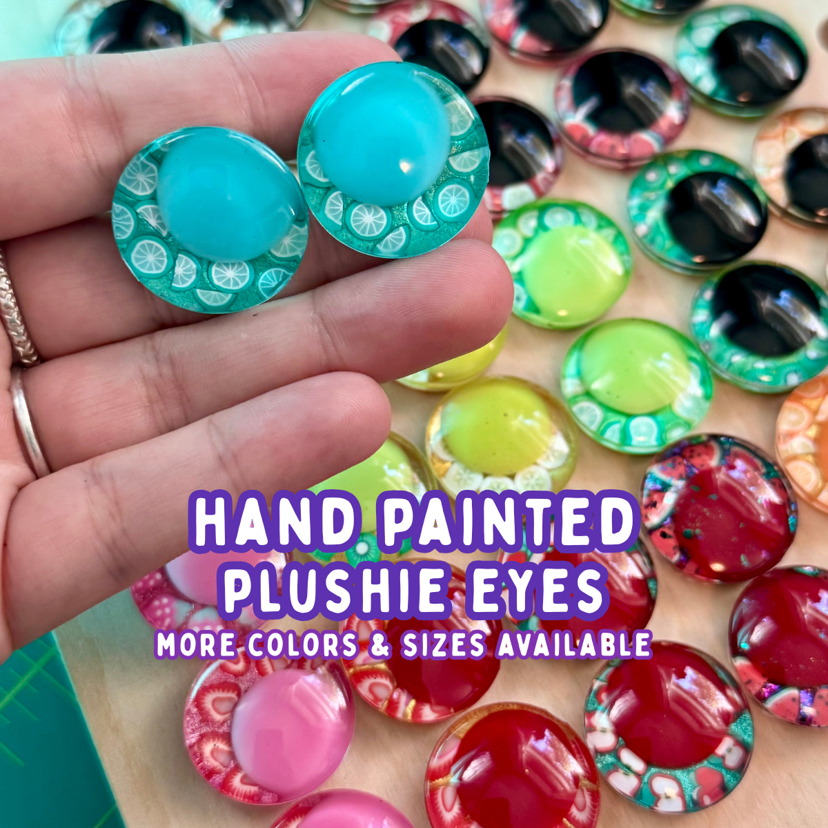 Hand Painted Eyes | Made with Love by Me