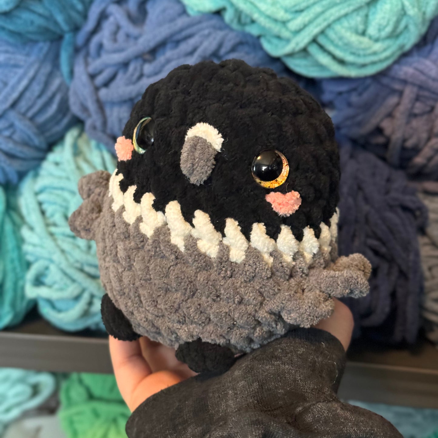 Canada Goose Crochet Plushie | Hand Painted Eyes