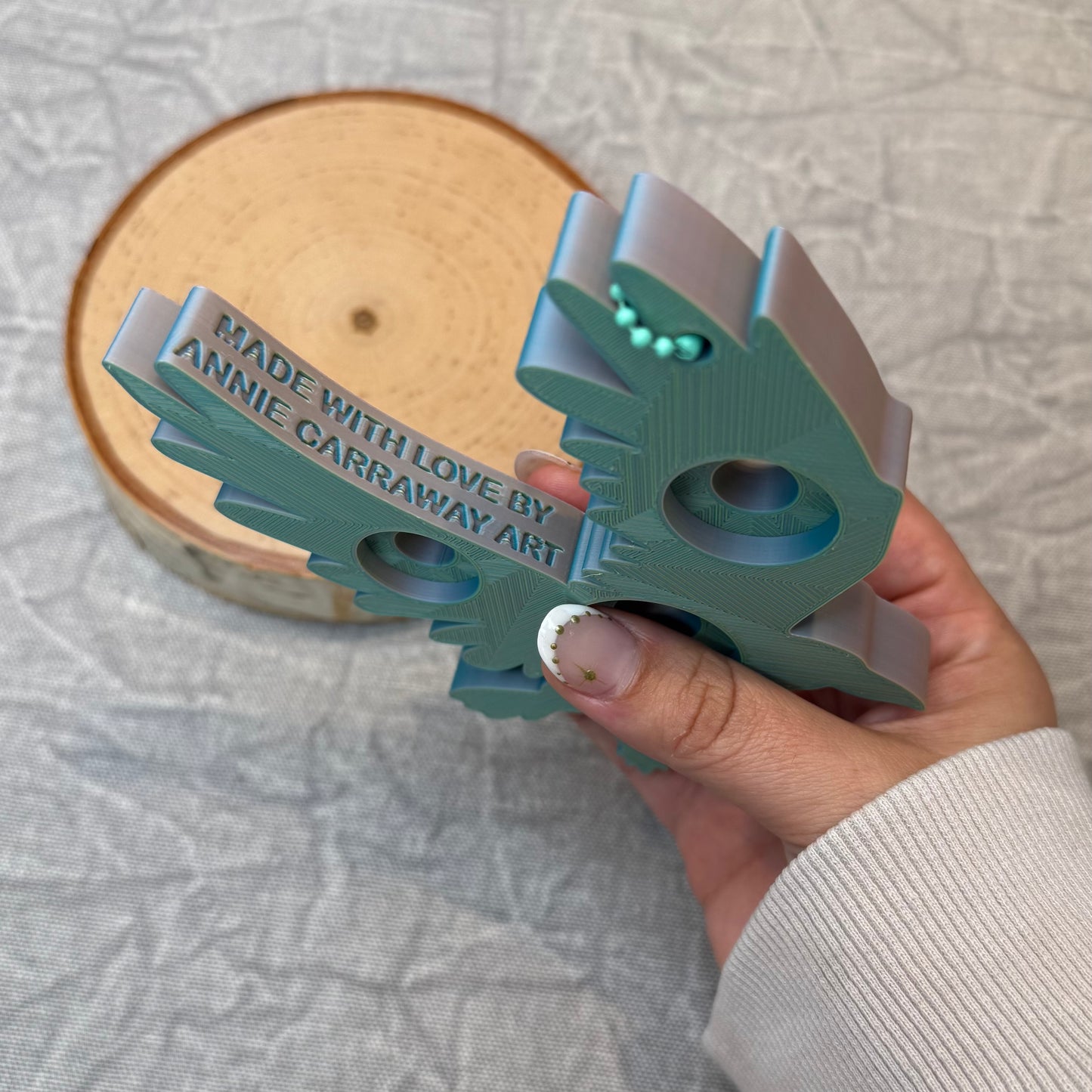 Safety Eye Tool | Raven | Moon Stone