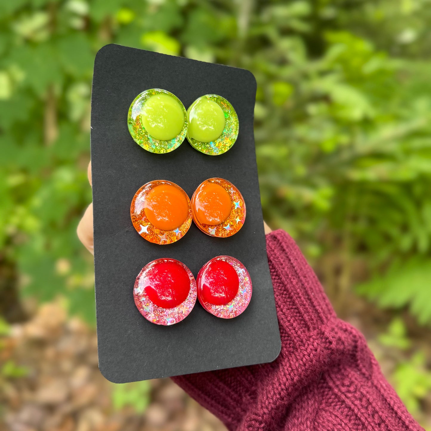 Hand Painted Kawaii Eyes | 25mm | Set 14