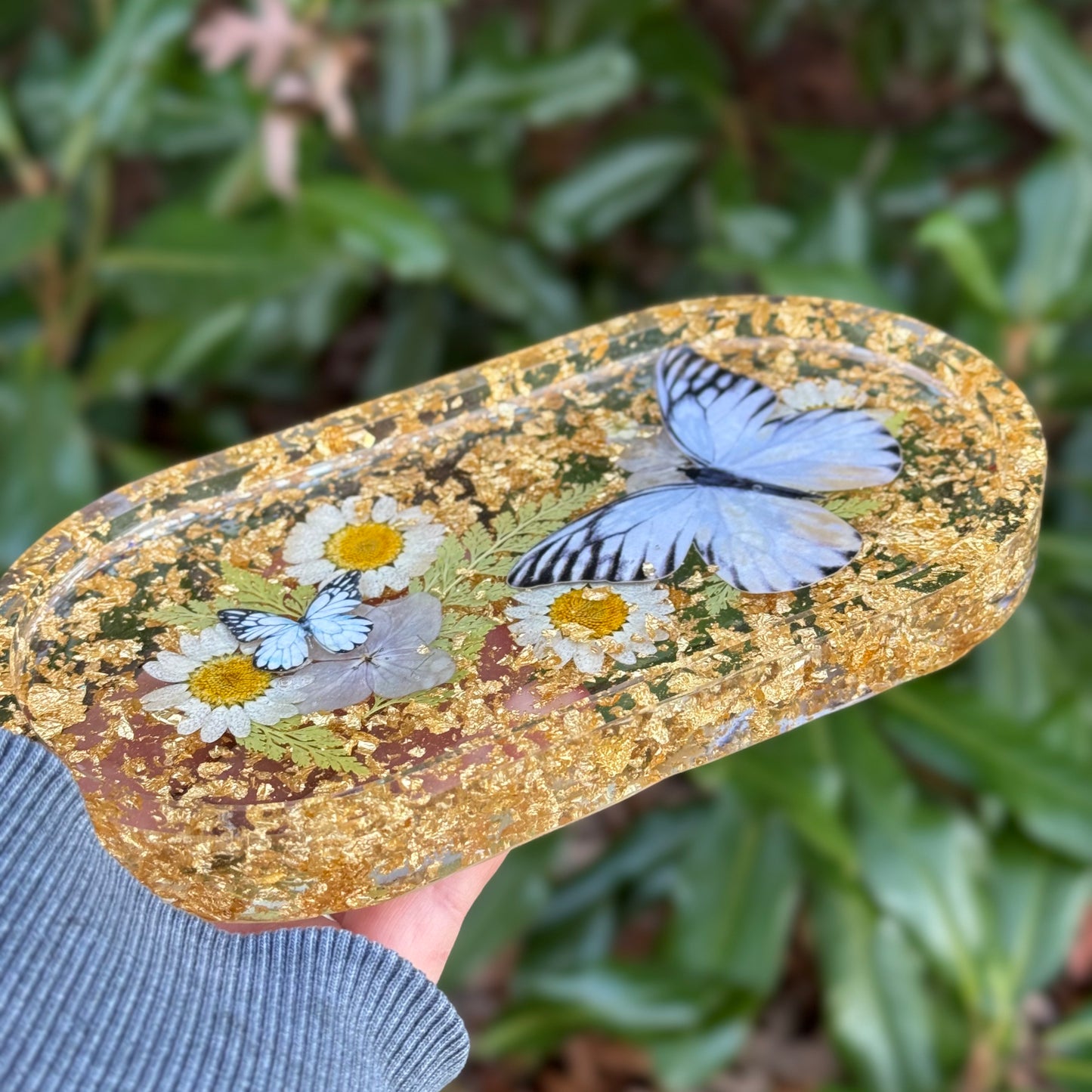 Sunshine Butterfly Trinket Tray