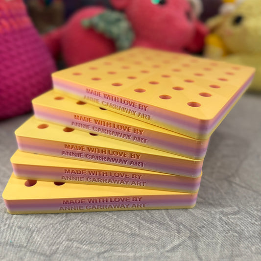 Safety Eye Organizer Board | Pink Lemonade