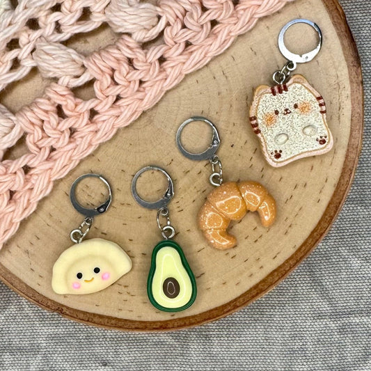 Breakfast Buddies Stitch Markers | 4 pack