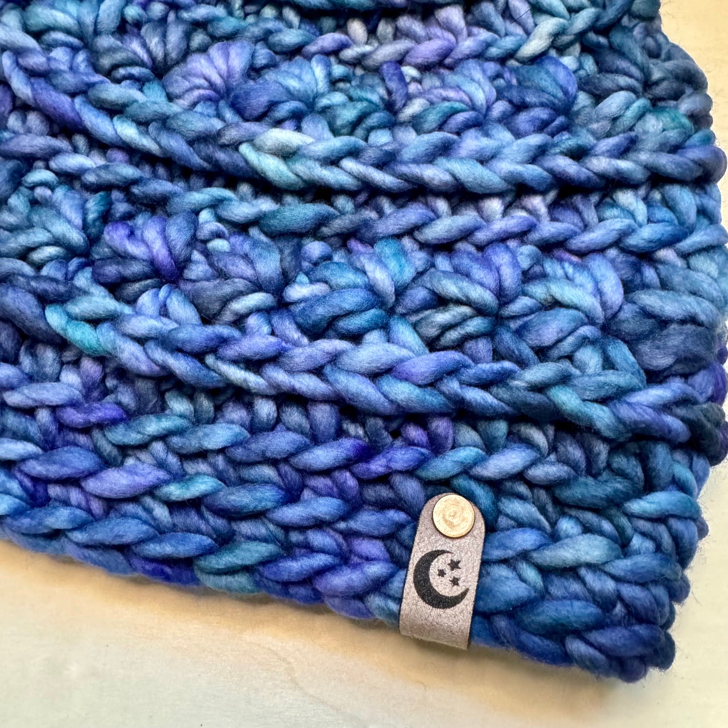 Ocean Starlight Beanie | Hand Dyed Merino Wool