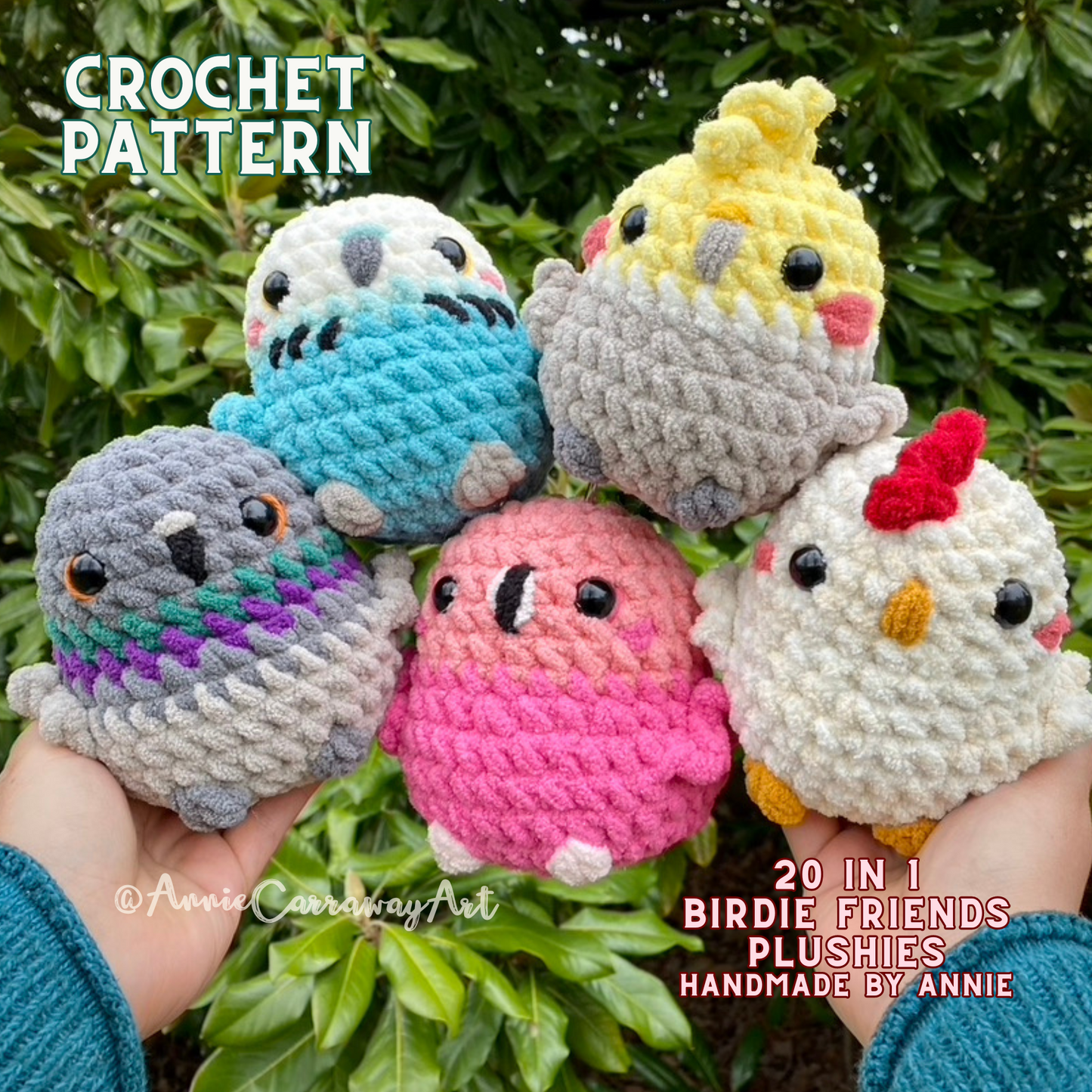 Birdie Friends Crochet Pattern