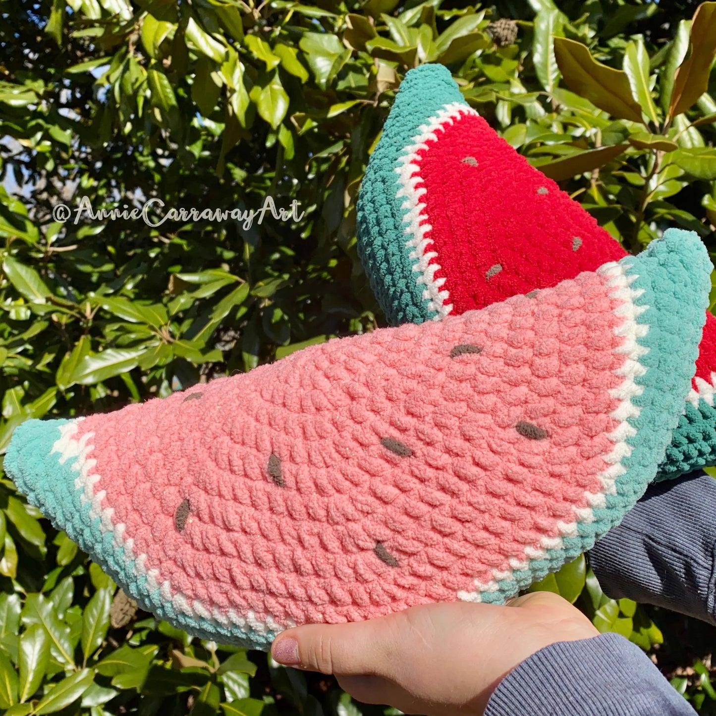 Fruit Slice Pillows Crochet Pattern