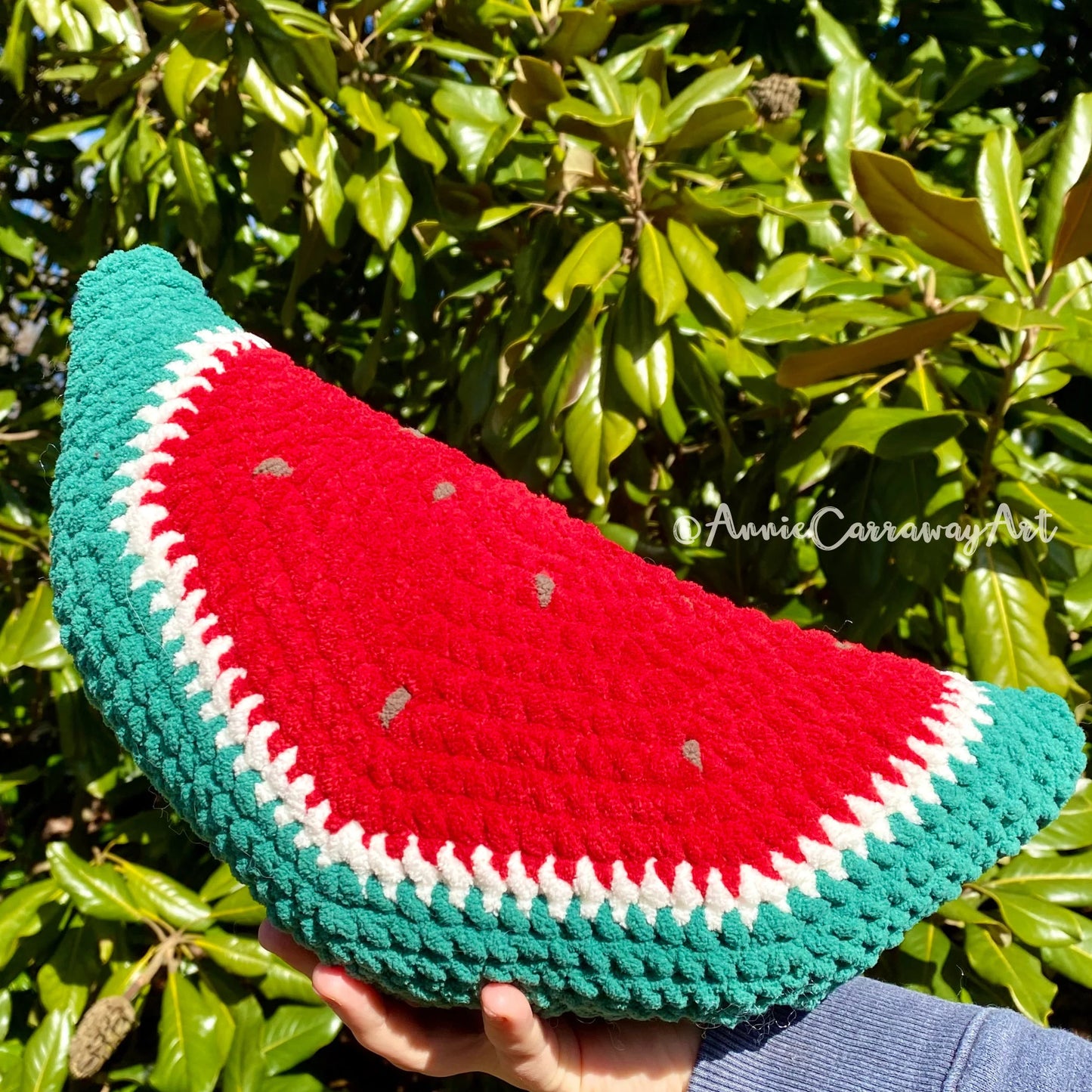 Fruit Slice Pillows Crochet Pattern