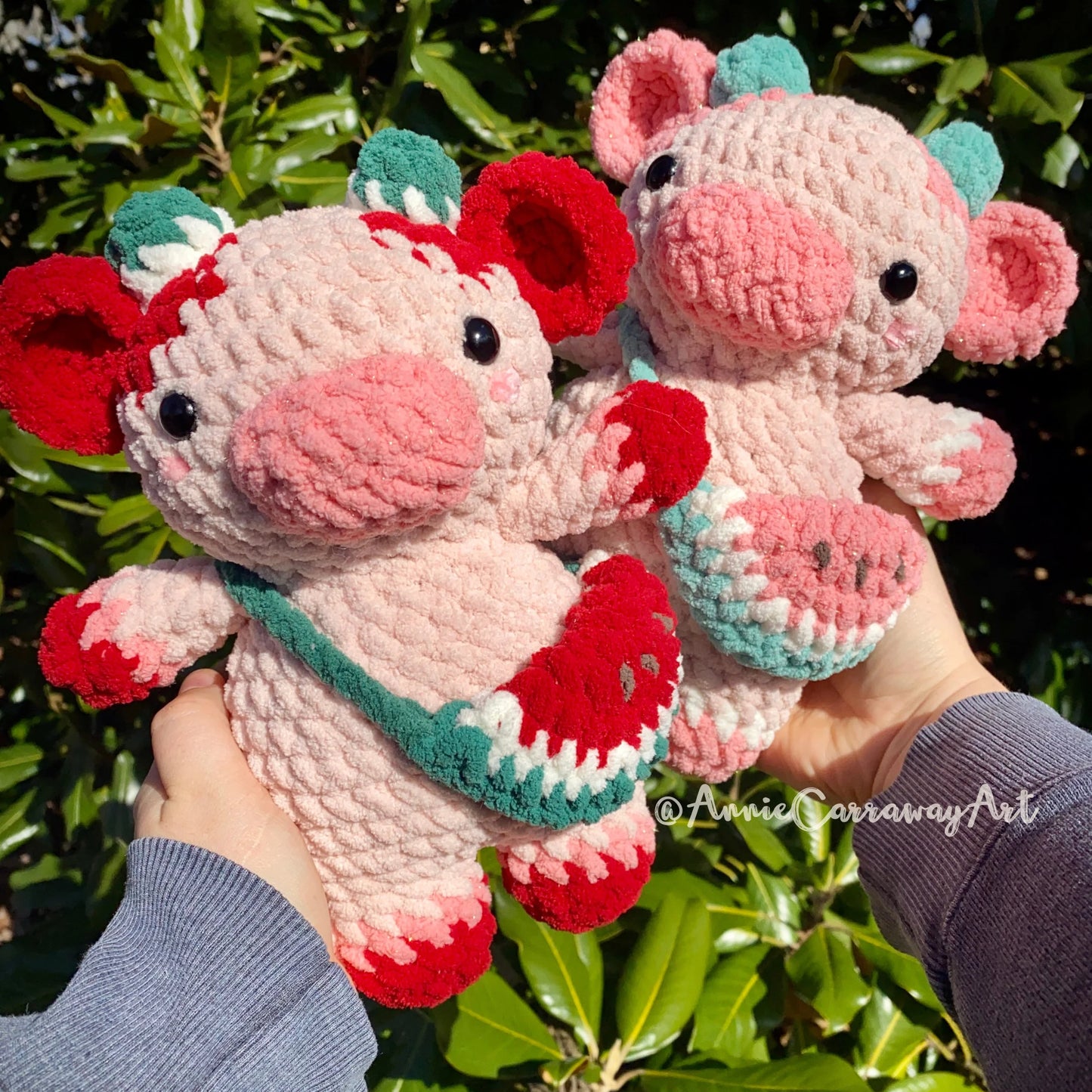 Fruit Slice Cows Crochet Pattern