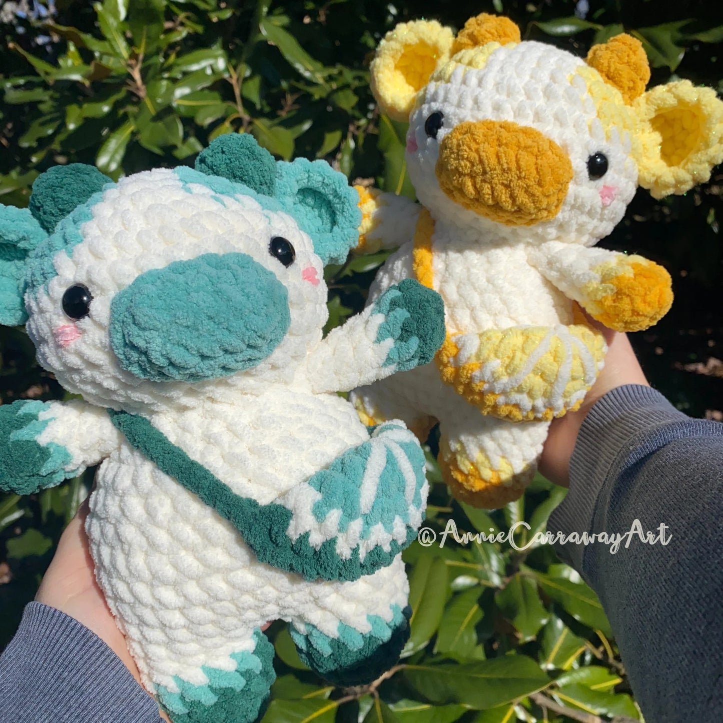 Fruit Slice Cows Crochet Pattern