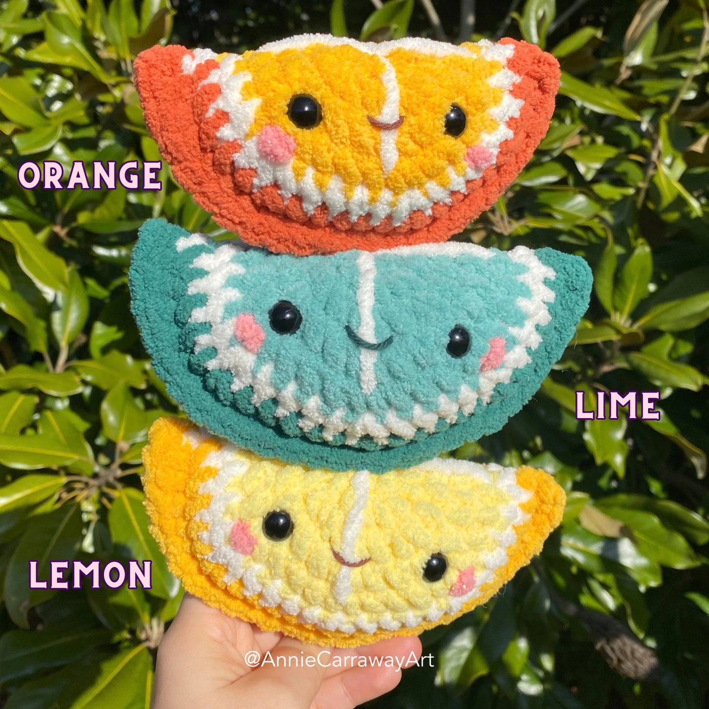 Little Fruit Friends Crochet Pattern