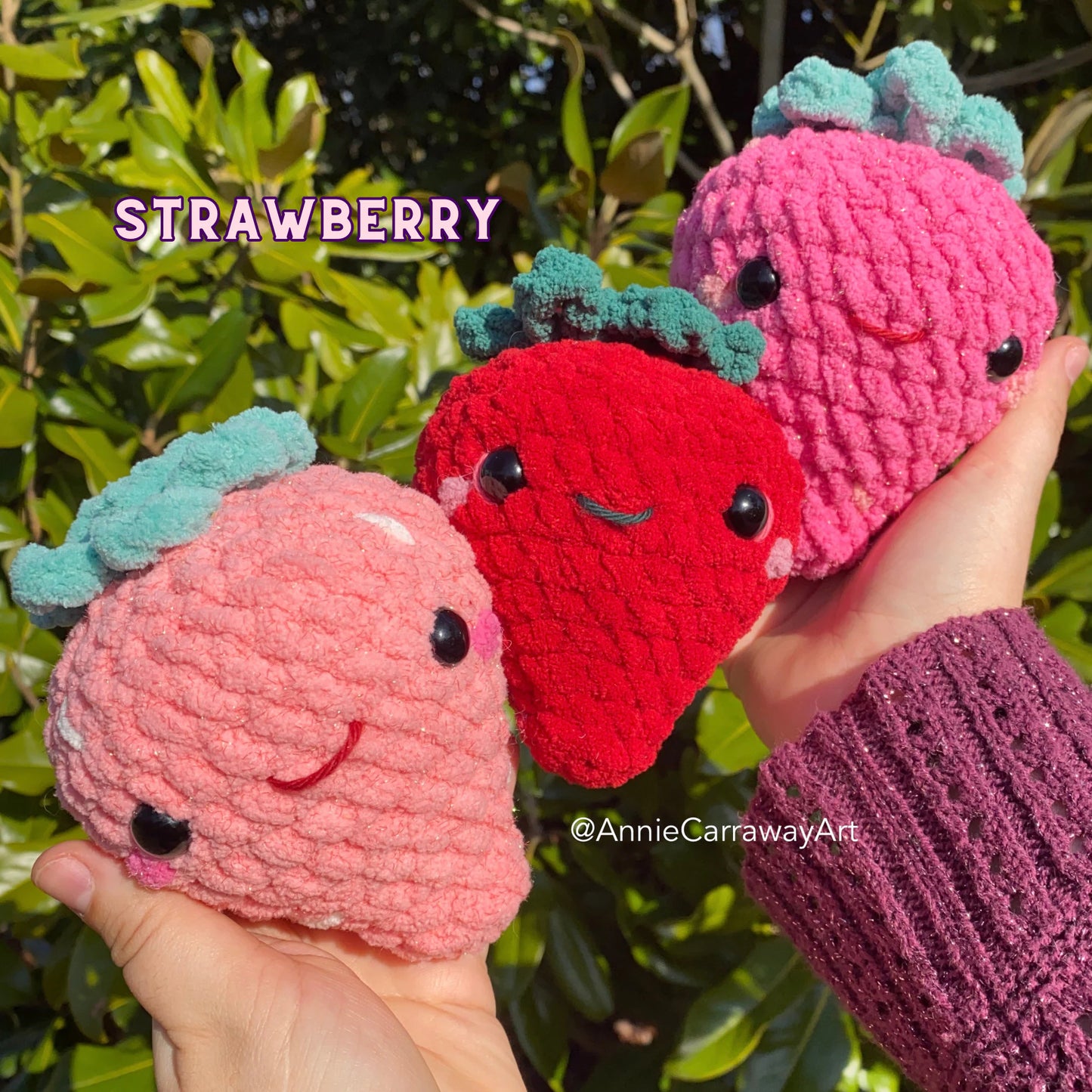 Little Fruit Friends Crochet Pattern