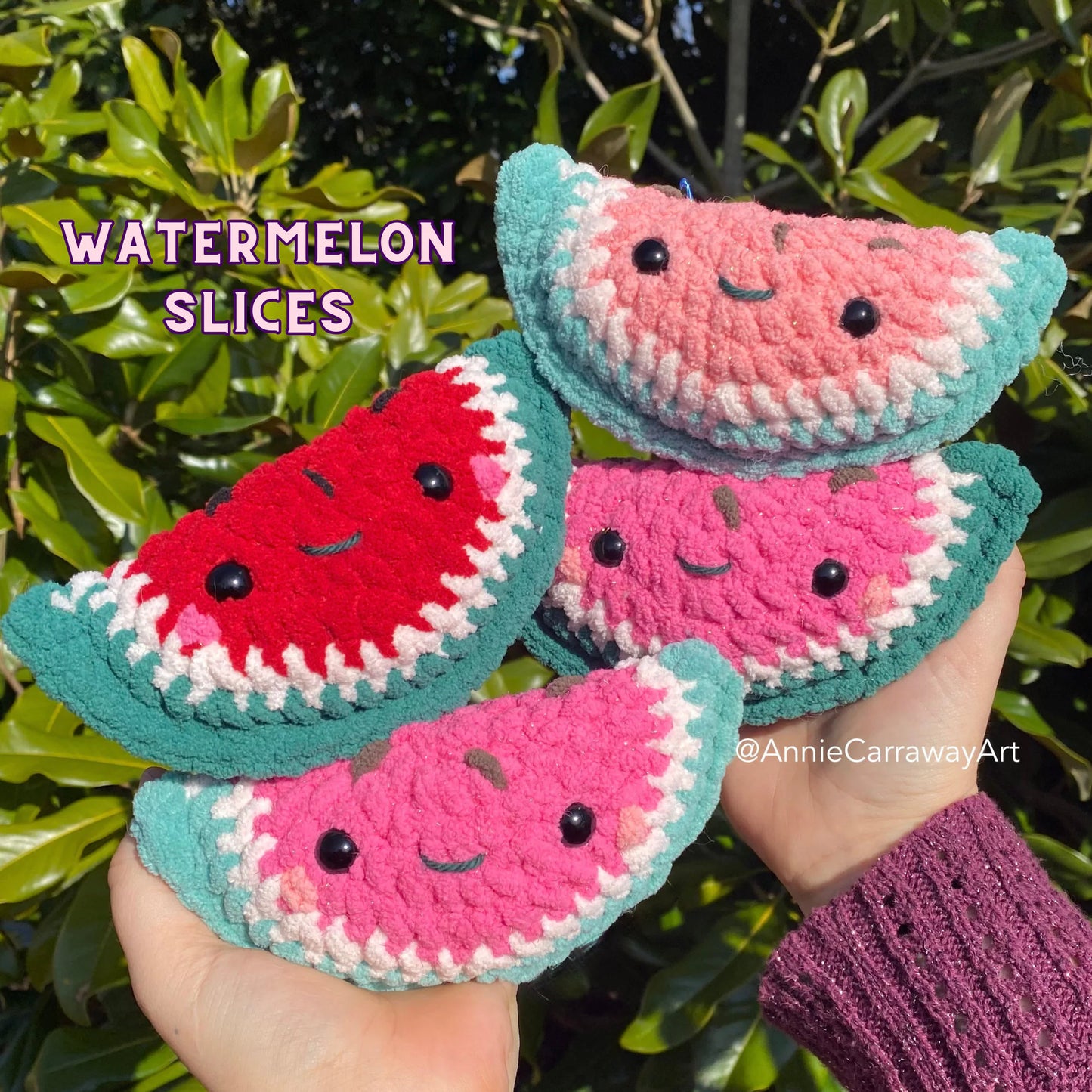 Little Fruit Friends Crochet Pattern