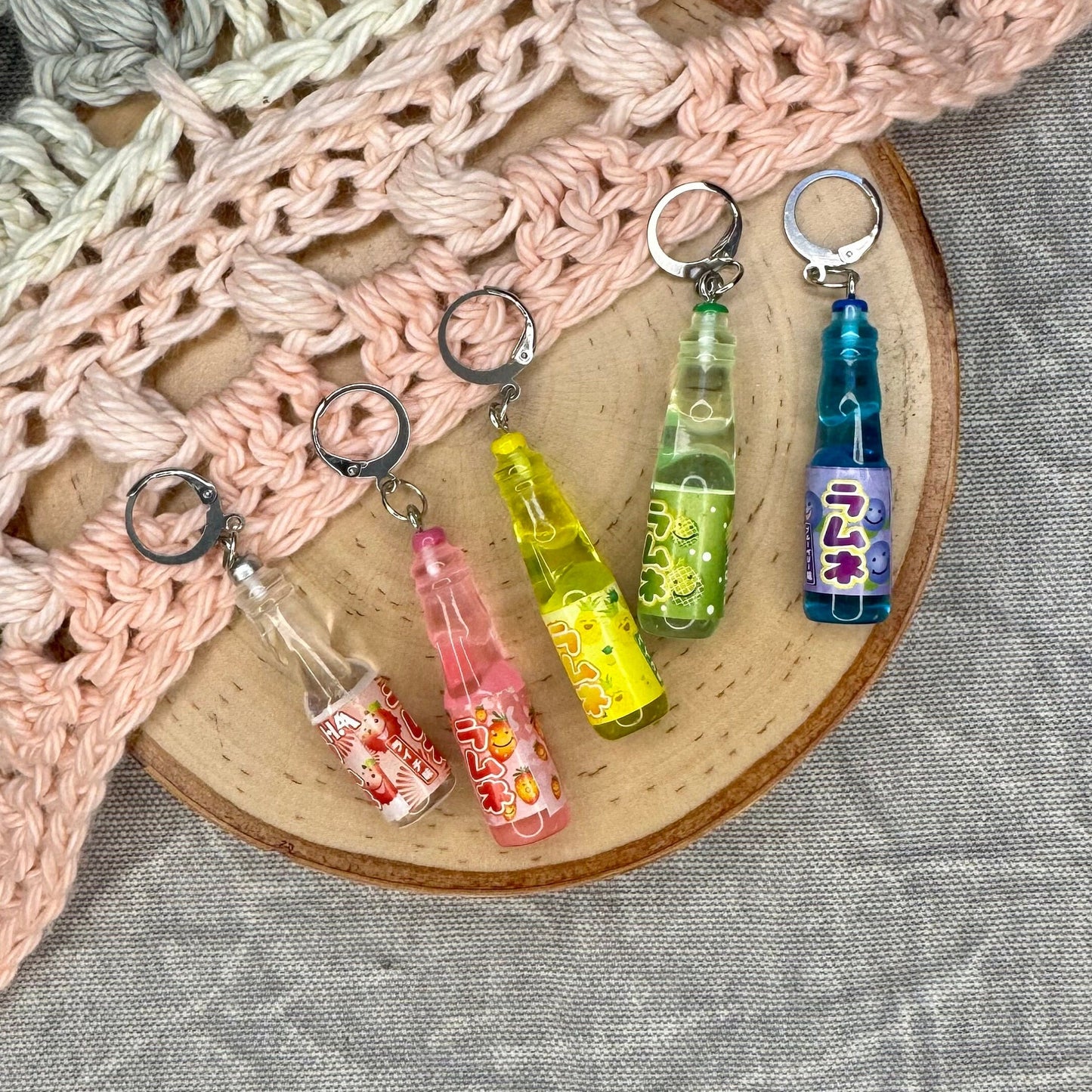 Soda Stitch Markers | 5 pack