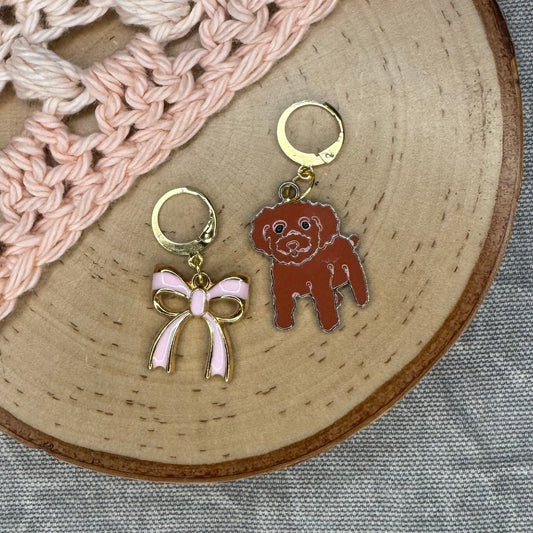 Doodle Stitch Markers | 2 pack