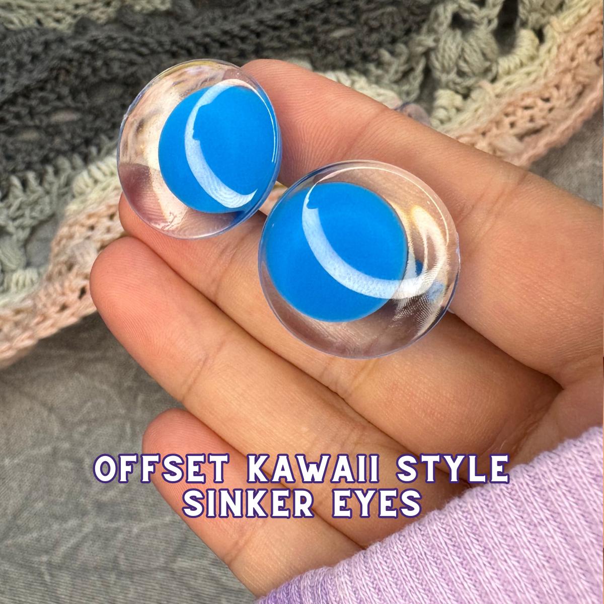 25 mm Kawaii Safety Eyes | 5 Blue Pairs